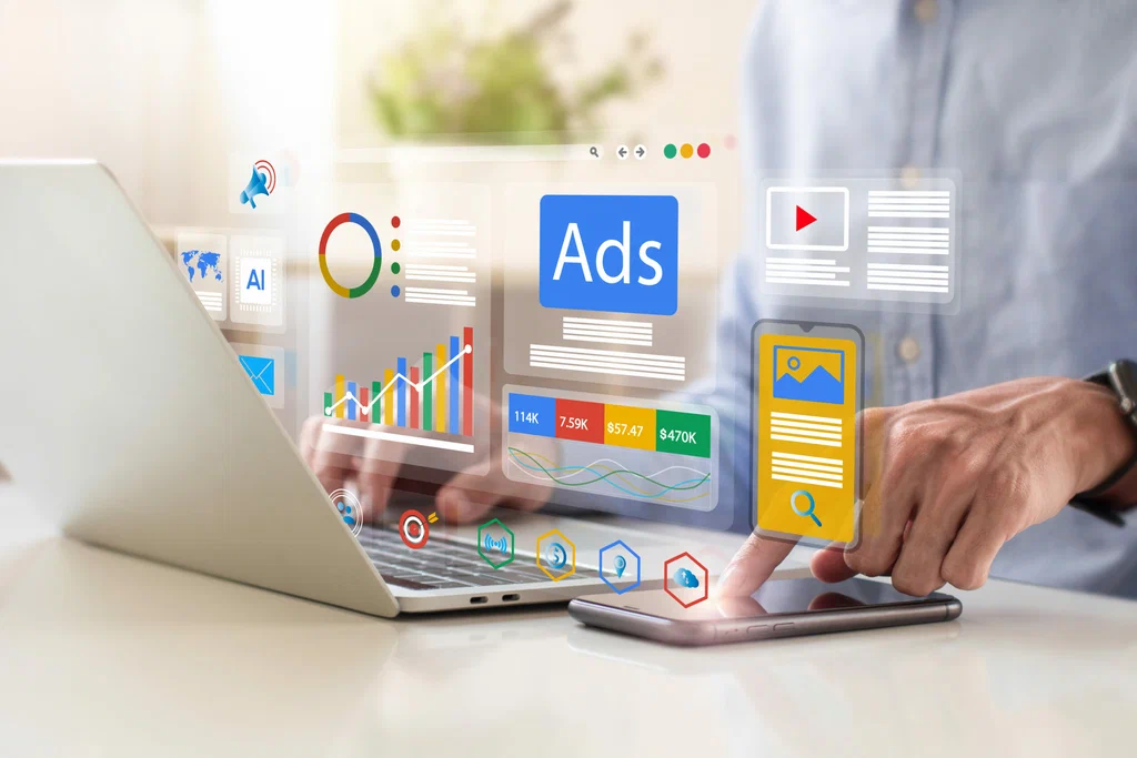 Digital ads campaign management dashboard